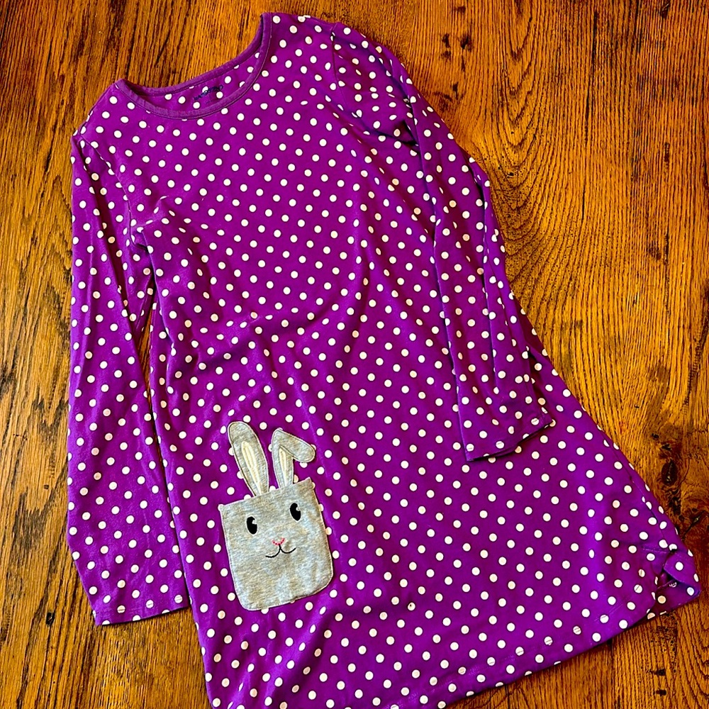 Girls bunny dress
